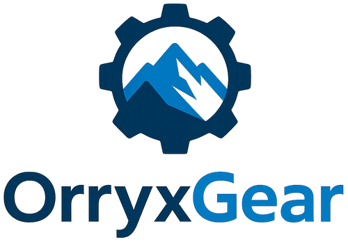 unique color blue logo for OrryxGear